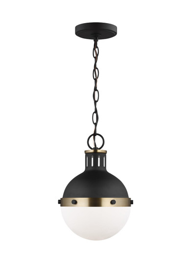 Hanks One Light Mini Pendant in Midnight Black (454|6177101EN3-112)