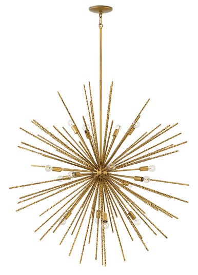 Tryst LED Chandelier in Burnished Gold (138|FR43016BNG)