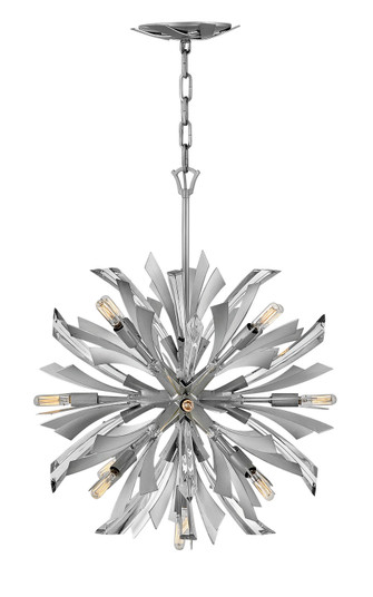 Vida LED Chandelier in Glacial (138|FR40904GG)