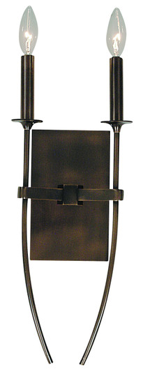 Maisonette Two Light Wall Sconce in Roman Bronze (8|1007 RB)