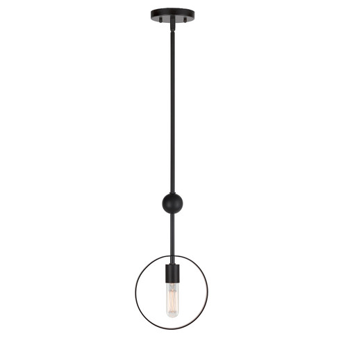 Monocle One Light Mini Pendant in Black and Gold (112|7120-01-42)