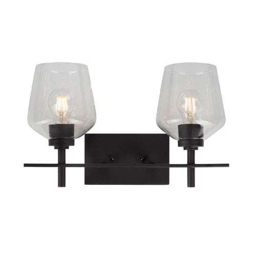 Chalice Two Light Bath Lighting in Black (112|5743-02-04)