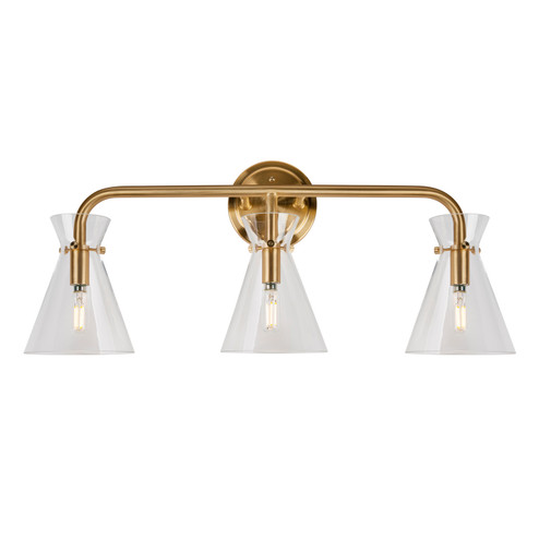 Beaker Three Light Bath Vanity Light in Soft Gold (112|5733-03-12)