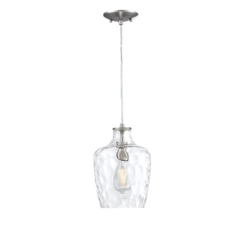 Milo One Light Mini Pendant in Brushed Nickel (112|2771-01-55)