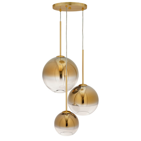 Callisto Three Light Pendant in Soft Gold (112|2760-03-12)