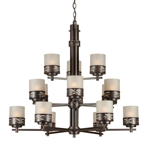 15 Light Chandelier in Antique Bronze (112|2534-15-32)