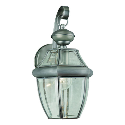 Olde Nickel E One Light Outdoor Lantern in Olde Nickel (112|19007-01-54)