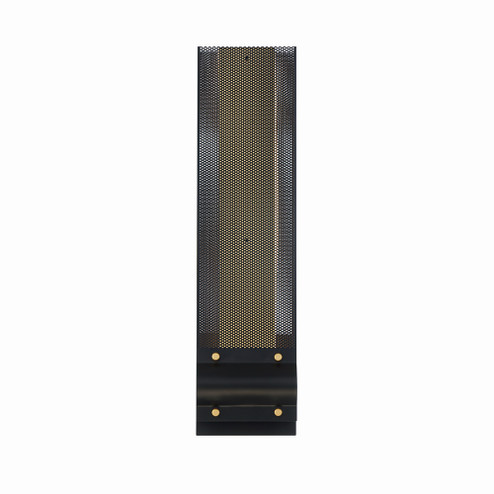 Admiral LED Outdoor Wall Sconce in Black/Gold (40|42710-011)