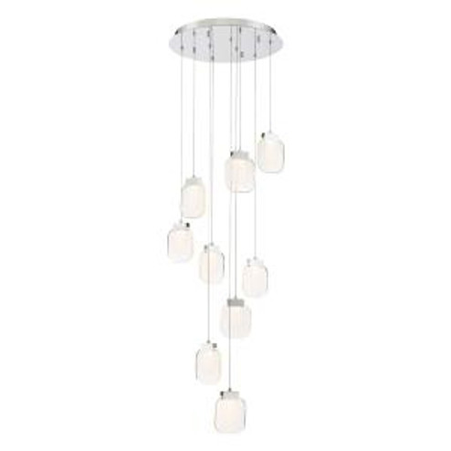 Paget LED Chandelier in Chrome (40|38043-027)