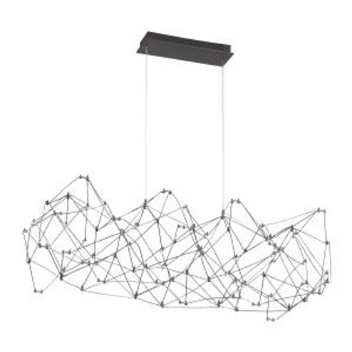 Leonardelli LED Chandelier in Dark Chrome (Plated) (40|38037-026)