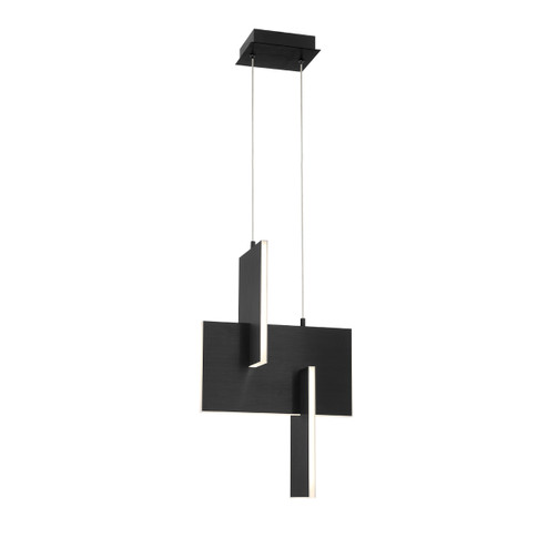 Coburg LED Pendant in Black (40|37347-023)