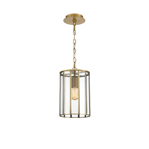 Saville One Light Pendant in Brass (40|37084-011)