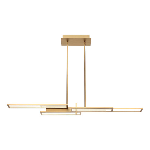 Bayswater LED Chandelier in Satin Gold (40|37062-026)