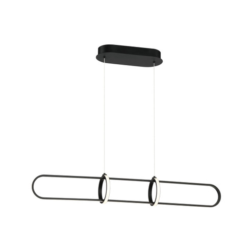 Berkley LED Chandelier in Matte Black (40|37036-010)