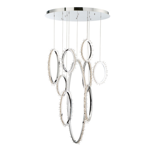 Scoppia LED Chandelier in Chrome (40|33732-015)