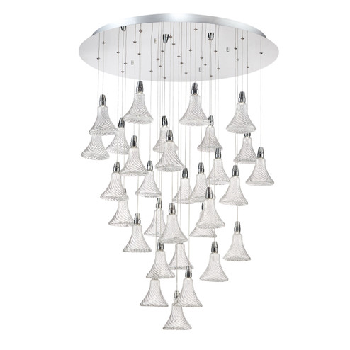 Alta 31 Light CHANDELIER in Chrome (40|28226-017)