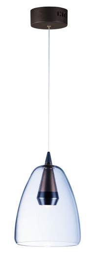 Sven LED Pendant in Black / Coffee (86|E24608-18BKCOF)