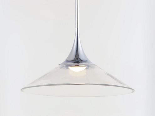 Cono LED Pendant in Polished Chrome (86|E21536-24PC)