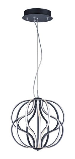 Aura LED Pendant in Black (86|E21174-BK)