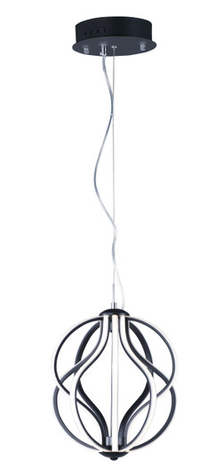 Aura LED Pendant in Black (86|E21172-BK)