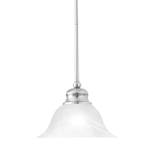 Essentials One Light Mini Pendant in Brushed Nickel (45|SL829678)