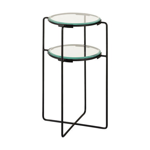 Oscar Accent Table in Black (45|S0895-9396)