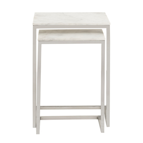 Affiliate Accent Table in White (45|S0895-7409/S2)