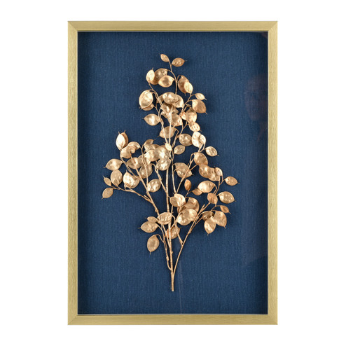 Leaf Shadow Wall Art in Gold (45|S0056-9834)