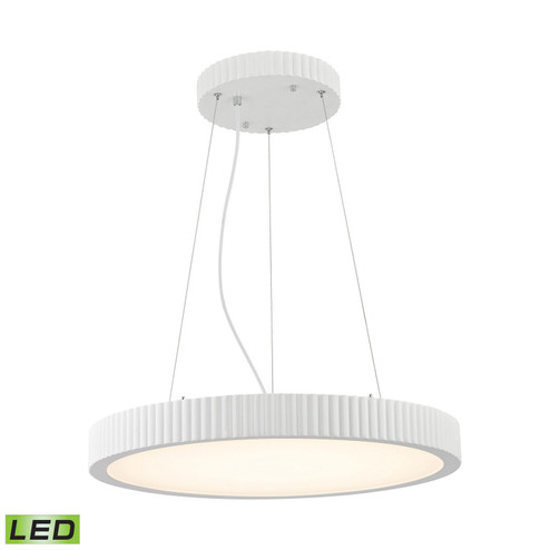 Digby LED Chandelier in Matte White (45|LC603-10-30)