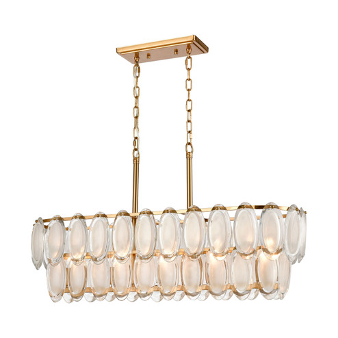 Curiosity Five Light Chandelier in White (45|D4665)