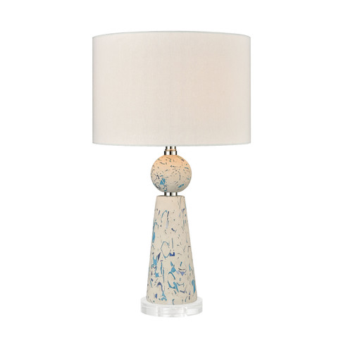 One Light Table Lamp in White (45|D4283)