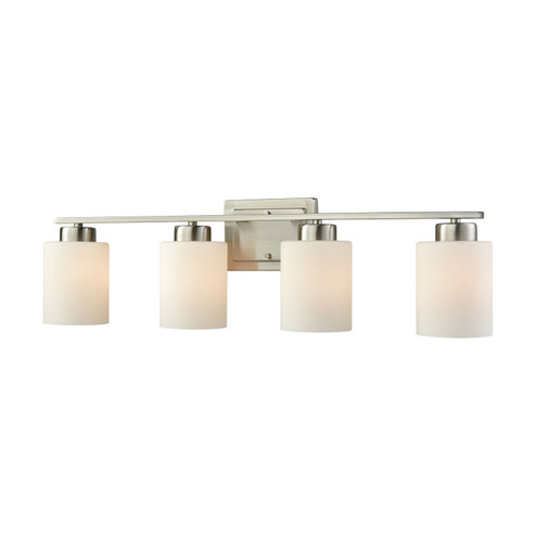 Summit Place Four Light Vanity in Brushed Nickel (45|CN579412)