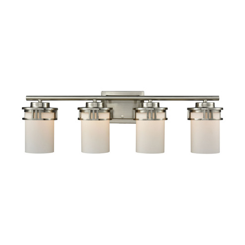 Ravendale Four Light Vanity in Brushed Nickel (45|CN578412)