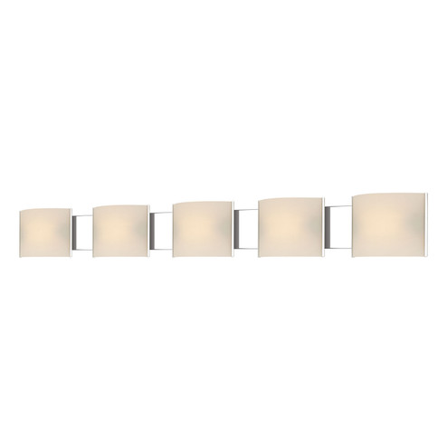 Pannelli Five Light Vanity in Chrome (45|BV715-10-15)