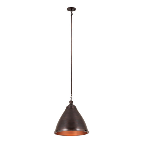 Katelyn One Light Pendant in Dark Bronze (45|96053/1)