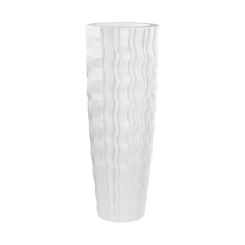 Wave Vase in White (45|9166-029)