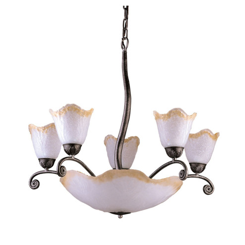 Five Light Chandelier in Brown (45|89006)