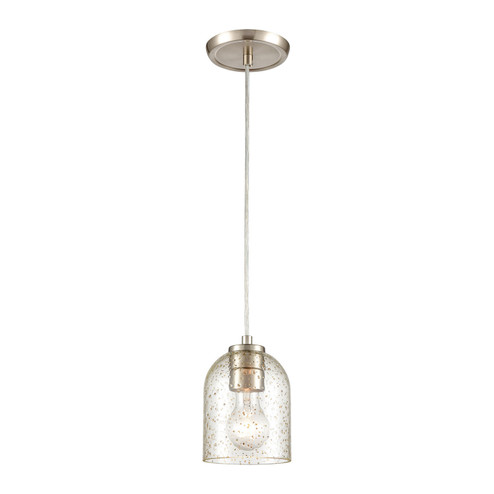 Sprinkle One Light Mini Pendant in Satin Nickel (45|85395/1)