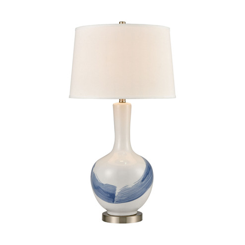 Kircubbin One Light Table Lamp in White (45|77187)