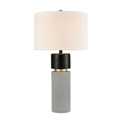 Notre Monde One Light Table Lamp in Polished Concrete (45|77154)