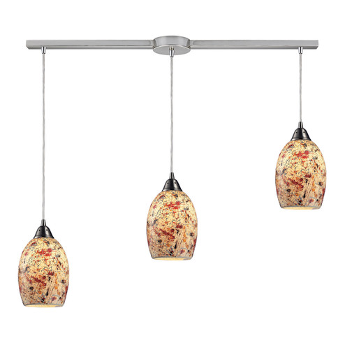 Avalon Three Light Pendant in Satin Nickel (45|73011-3L)