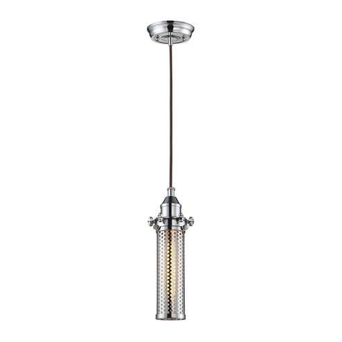 Fulton One Light Mini Pendant in Polished Chrome (45|66315/1)