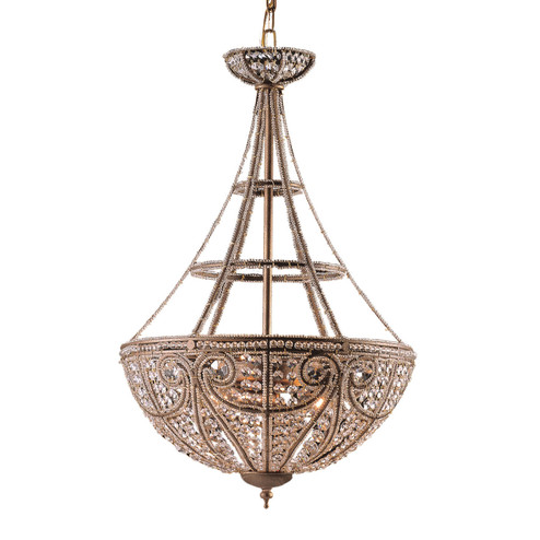 Elizabethan Four Light Pendant in Dark Bronze (45|5965/4)