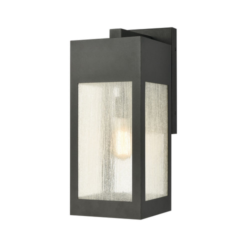 Angus One Light Outdoor Wall Sconce in Charcoal (45|57302/1)