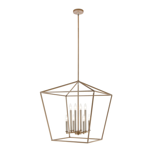 Fairfax Eight Light Chandelier in Light Wood (45|57226/8)