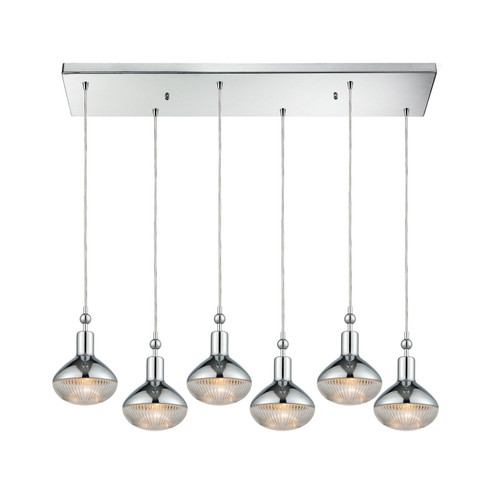 Ravette Six Light Pendant in Polished Chrome (45|56623/6RC)