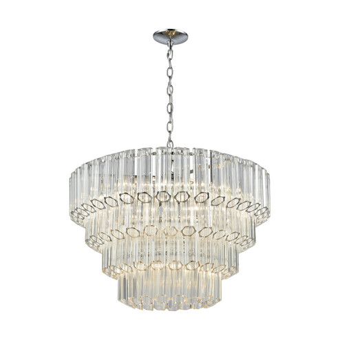 Carrington Seven Light Chandelier in Polished Chrome (45|46313/7)