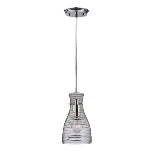 Strata One Light Mini Pendant in Polished Chrome (45|46107/1)