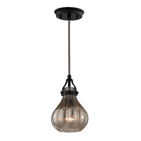 Danica One Light Mini Pendant in Oil Rubbed Bronze (45|46024/1)