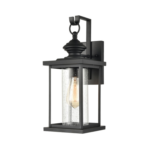 Minersville One Light Outdoor Wall Sconce in Matte Black (45|45450/1)